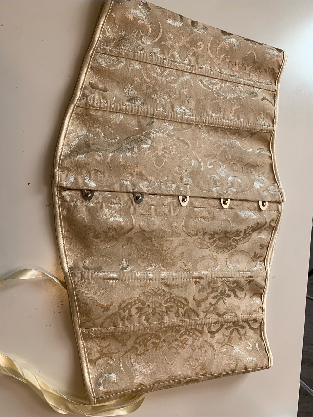Unbranded Boned Corset w Metal Fasteners
